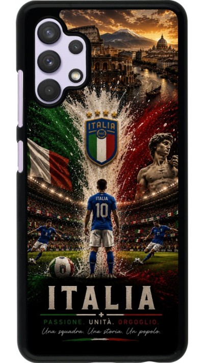 Coque Samsung Galaxy A32 - Football Italie splash 2026