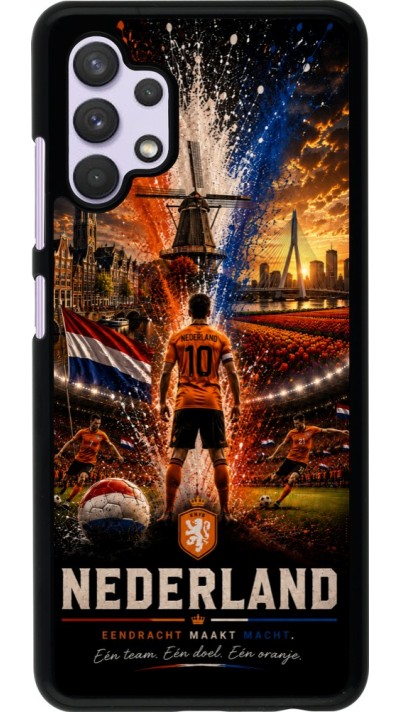 Coque Samsung Galaxy A32 - Football Pays-Bas splash 2026