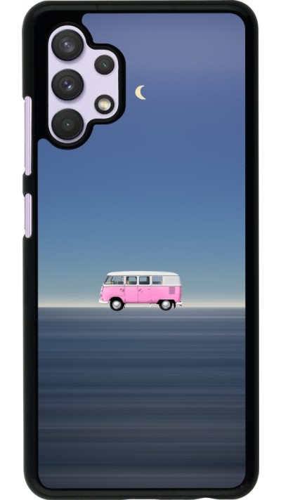 Coque Samsung Galaxy A32 - Spring 23 pink bus