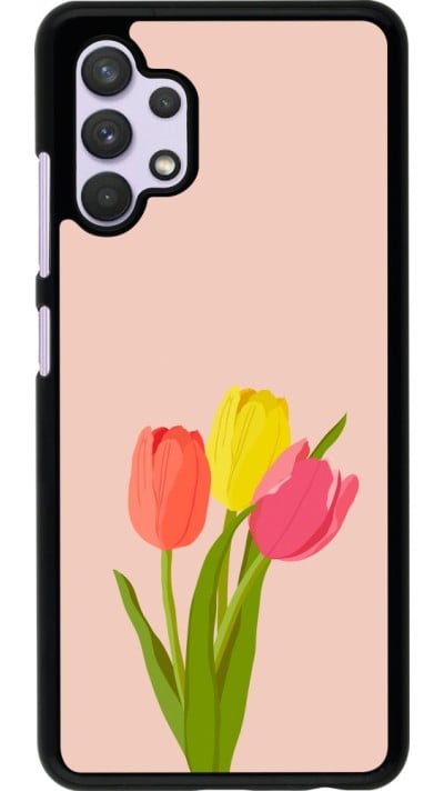Coque Samsung Galaxy A32 - Spring 23 tulip trio