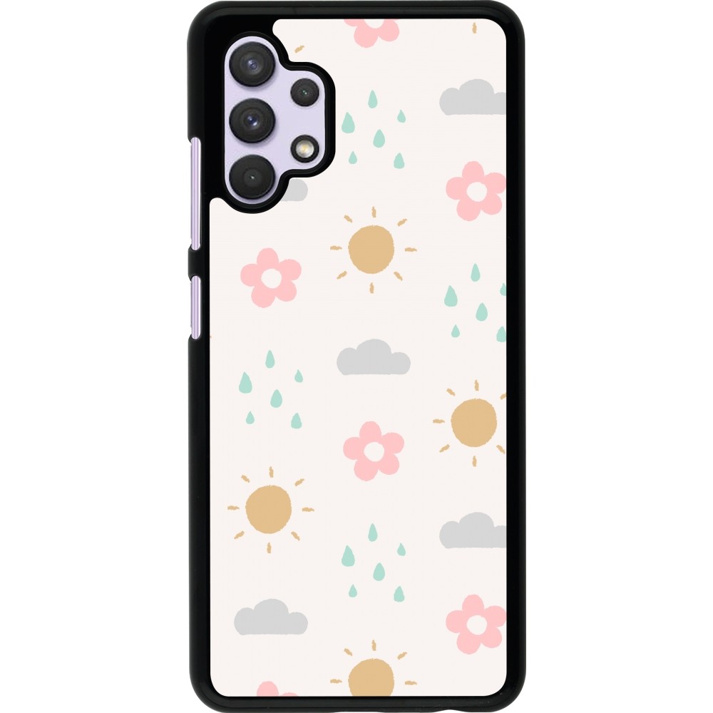 Samsung Galaxy A32 Case Hülle - Spring 23 weather