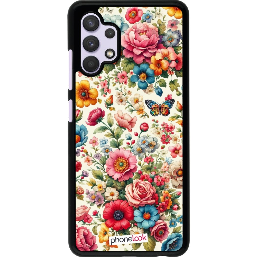 Samsung Galaxy A32 Case Hülle - Spring 25 fruehling bluetend