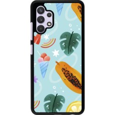 Samsung Galaxy A32 Case Hülle - Summer 2025 Pattern papaya