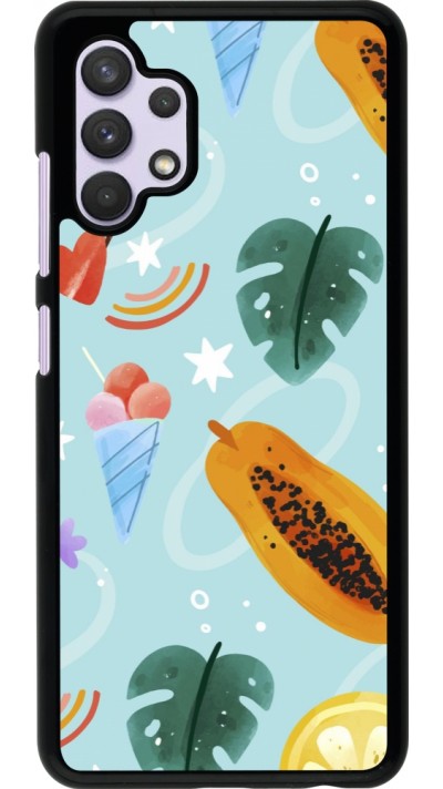 Coque Samsung Galaxy A32 - Summer 2025 Pattern papaya