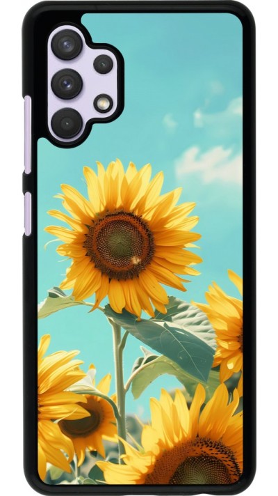 Samsung Galaxy A32 Case Hülle - Sunflowers Summer 2026