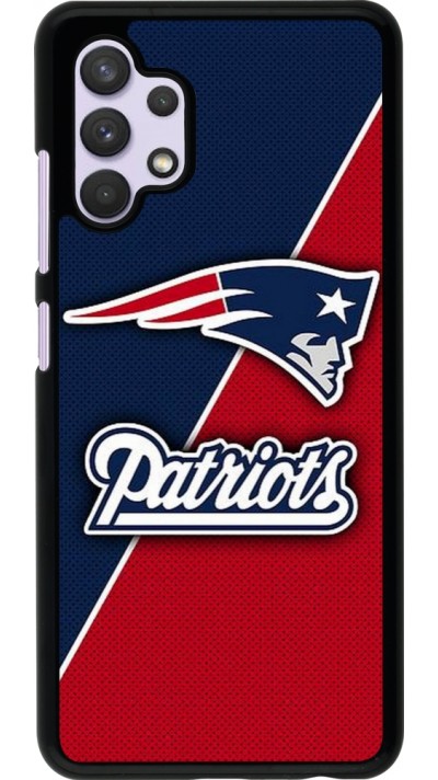 Samsung Galaxy A32 Case Hülle - Super Bowl 26 Patriots 1