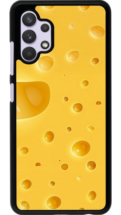 Samsung Galaxy A32 Case Hülle -  Nationalfeiertag Schweiz Cheese