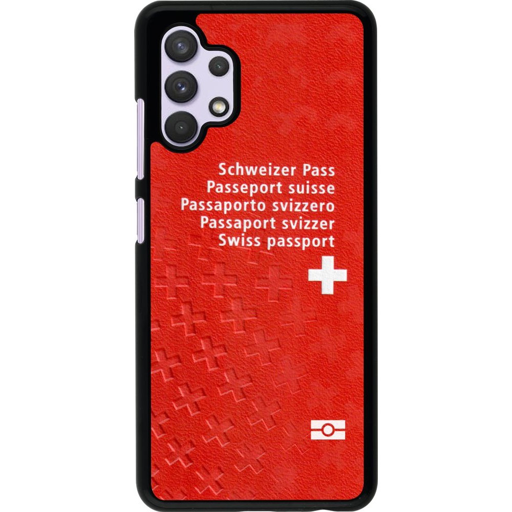 Hülle Samsung Galaxy A32 - Swiss Passport
