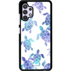 Coque Samsung Galaxy A32 - Turtles pattern watercolor