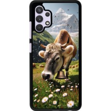 Samsung Galaxy A32 Case Hülle - Kuh Berg Wallis