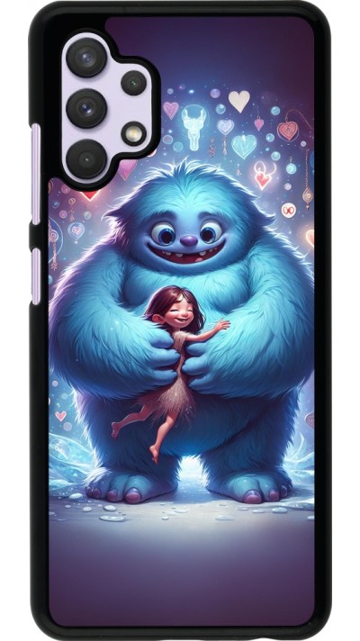 Coque Samsung Galaxy A32 - Valentine 2024 Fluffy Love
