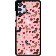 Coque Samsung Galaxy A32 - Valentine 2024 puppy love