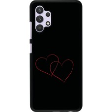 Samsung Galaxy A32 Case Hülle - Valentine 2023 attached heart