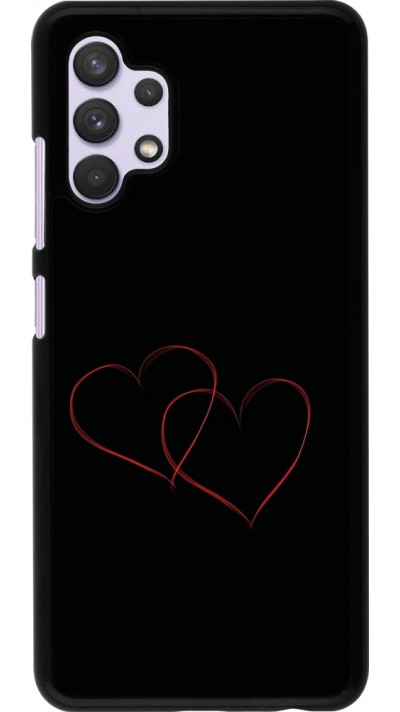 Coque Samsung Galaxy A32 - Valentine 2023 attached heart