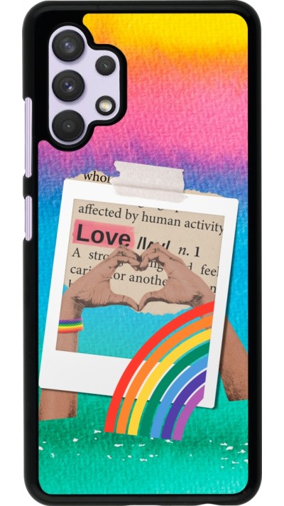 Coque Samsung Galaxy A32 - Valentine 2023 love is for everyone