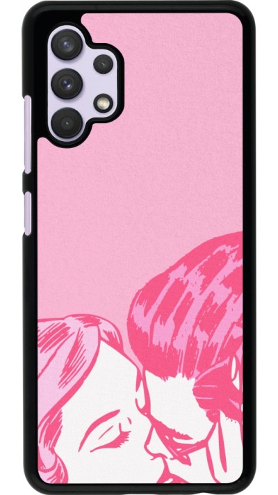 Coque Samsung Galaxy A32 - Valentine 2023 retro pink love