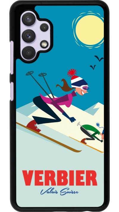 Coque Samsung Galaxy A32 - Verbier Ski Downhill