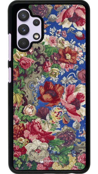 Coque Samsung Galaxy A32 - Vintage Art Flowers
