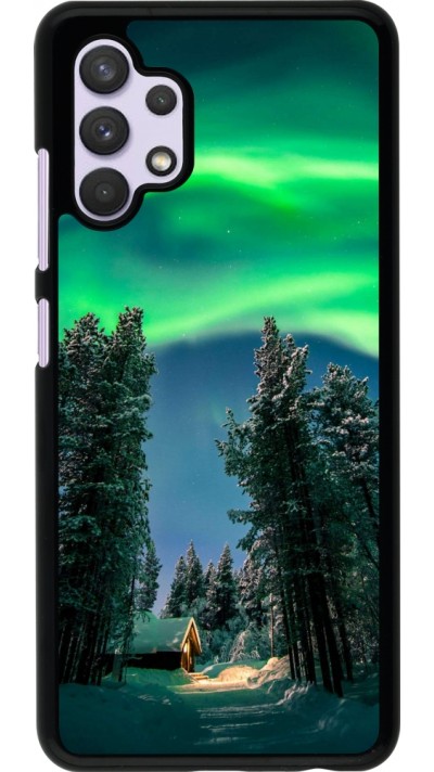 Coque Samsung Galaxy A32 - Winter 22 Northern Lights