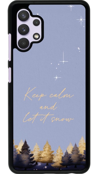 Coque Samsung Galaxy A32 - Winter 25 Winter illustration of trees