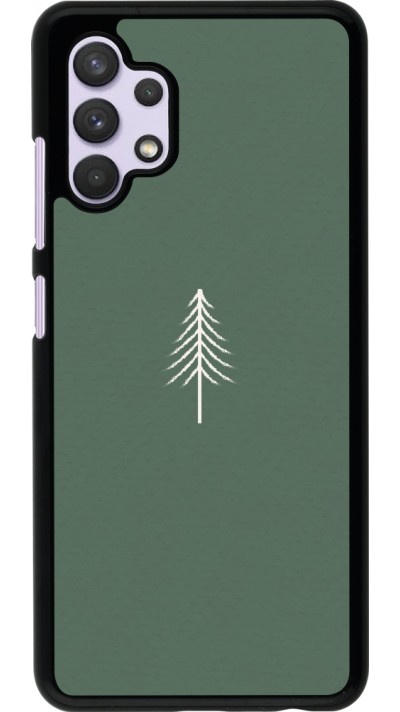 Samsung Galaxy A32 Case Hülle - Christmas 22 minimalist tree