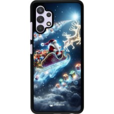 Samsung Galaxy A32 Case Hülle - Weihnachten 2023 Verzauberter Weihnachtsmann