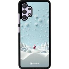 Samsung Galaxy A32 Case Hülle - Weihnachten 2023 Kleiner Vater Schneeflocke