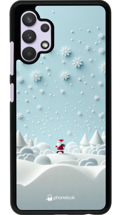 Coque Samsung Galaxy A32 - Noël 2023 Petit Père Flocon