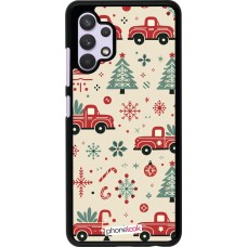 Samsung Galaxy A32 Case Hülle - Weihnachten 2024 Lkw Tanne