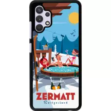 Coque Samsung Galaxy A32 - Zermatt Mountain Jacuzzi