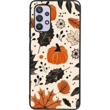 Coque Samsung Galaxy A32 - Silicone rigide noir Autumn 2024 nature