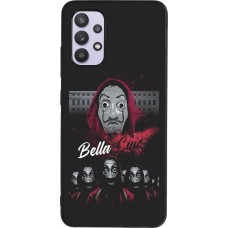 Coque Samsung Galaxy A32 - Silicone rigide noir Bella Ciao