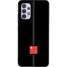 Coque Samsung Galaxy A32 - Silicone rigide noir Canton SZ noir