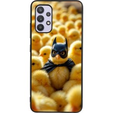 Coque Samsung Galaxy A32 - Silicone rigide noir Easter 2026 Chicken Batman
