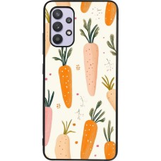 Coque Samsung Galaxy A32 - Silicone rigide noir Easter 2026 Illustration carrots