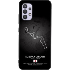 Coque Samsung Galaxy A32 - Silicone rigide noir F1 Track 2025 Japan