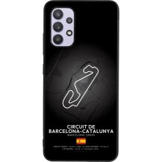 Coque Samsung Galaxy A32 - Silicone rigide noir F1 Track 2025 Spain