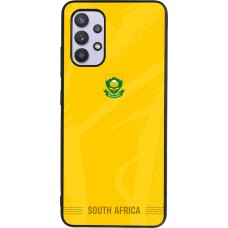 Samsung Galaxy A32 Case Hülle - Silikon schwarz Südafrika 2026 personalisierbares Fussballtrikot
