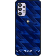 Samsung Galaxy A32 Case Hülle - Silikon schwarz Frankreich 2026 personalisierbares Fussballtrikot