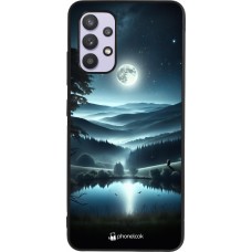 Coque Samsung Galaxy A32 - Silicone rigide noir Night Sky View