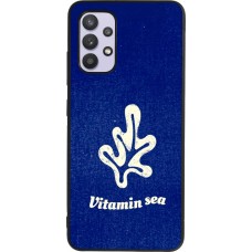 Samsung Galaxy A32 Case Hülle - Silikon schwarz Vitamin sea Summer 2026