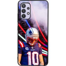 Samsung Galaxy A32 Case Hülle - Silikon schwarz Super Bowl 26 Patriots 3