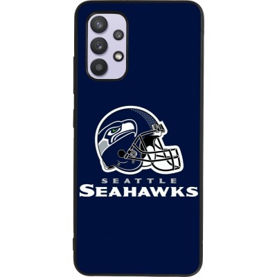 Coque Samsung Galaxy A32 - Silicone rigide noir Super Bowl 26 Seattle 3