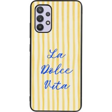 Coque Samsung Galaxy A32 - Silicone rigide noir The good life 2026