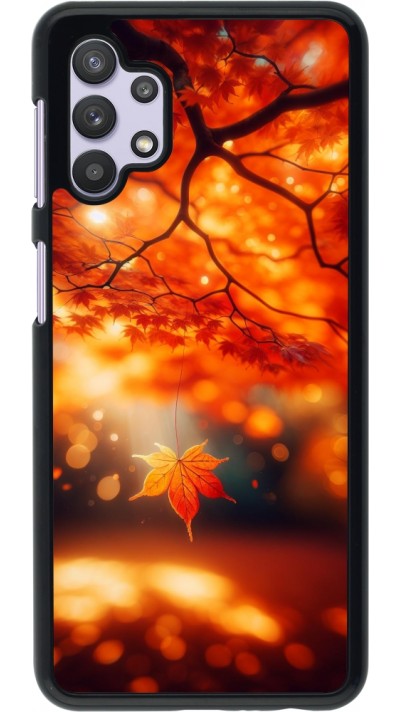 Samsung Galaxy A32 5G Case Hülle - Herbst Magisch Orange