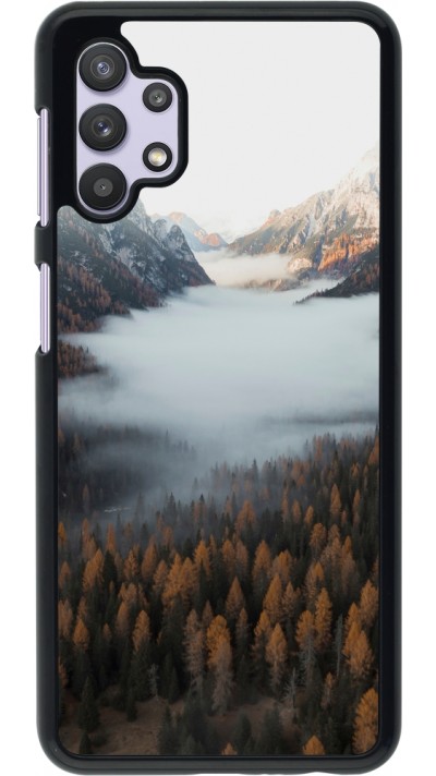 Samsung Galaxy A32 5G Case Hülle - Autumn 22 forest lanscape