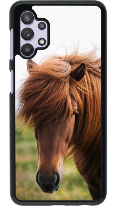 Coque Samsung Galaxy A32 5G - Autumn 22 horse in the wind