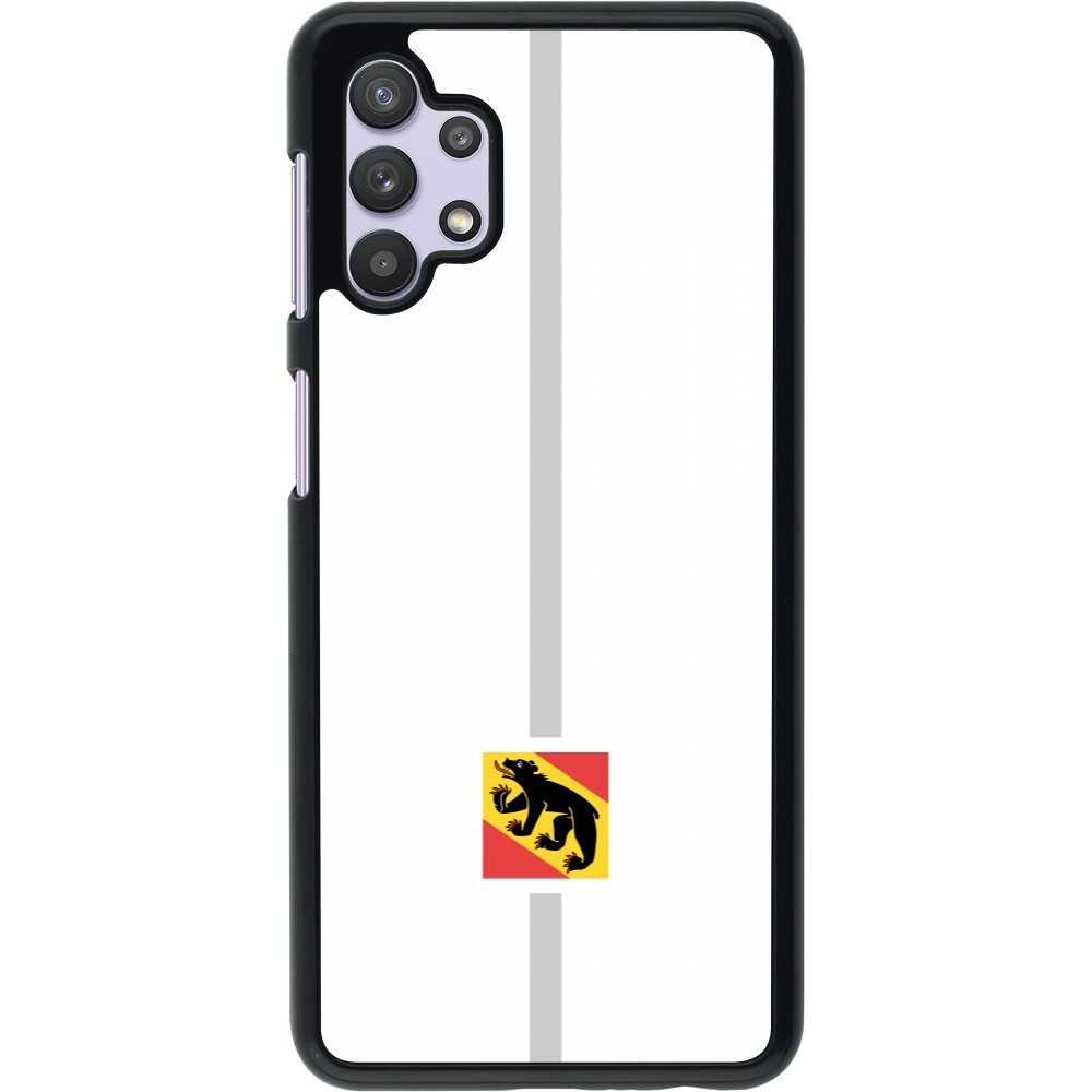 Samsung Galaxy A32 5G Case Hülle - Kanton BE weiss