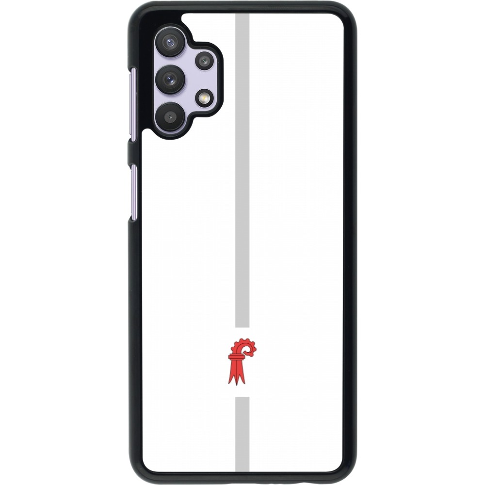 Samsung Galaxy A32 5G Case Hülle - Kanton BL weiss