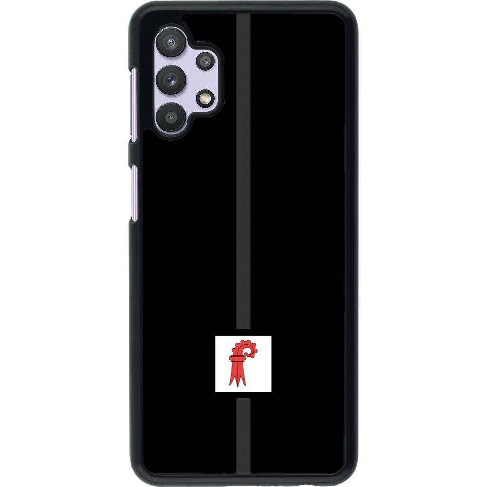 Samsung Galaxy A32 5G Case Hülle - Kanton BL schwarz